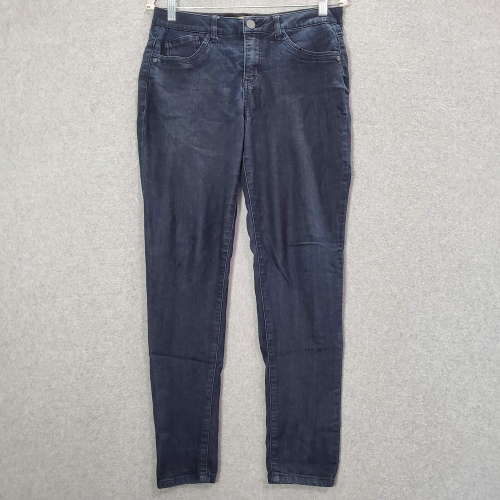 Democracy Women Jeans 4 Blue Denim Ab Technology‎ Skinny 27" Inseam
